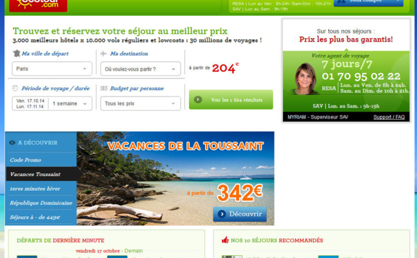 Ecotour.com placée en redressement judiciaire