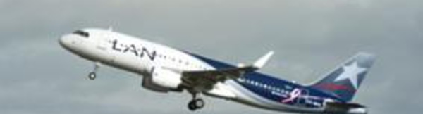 Avion Rose : LAN Airlines s'engage dans la lutte contre le cancer du sein