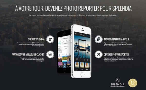 Splendia lance un guide de voyage réalisé à partir de photos Instagram