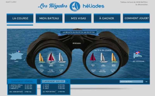 Héliades lance ses "régates" et fait gagner des voyages aux agents de voyages