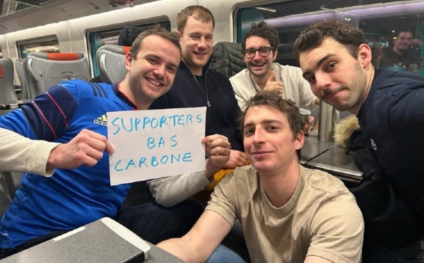 Paris - Rome en train : supporter bas carbone, c’est possible !