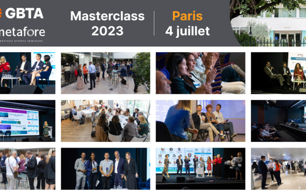 Travel managers, acheteurs, chargés de déplacement professionnel…  Rendez-vous le mardi 4 juillet pour la Masterclass de GBTA France !