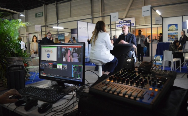 TourMaG avait déployé son Studio TV sur le salon du DITEX 2024 - Photo Manon Morelli