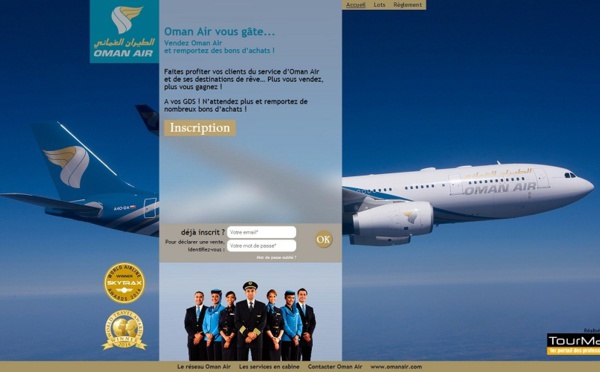 Challenge de ventes Oman Air : 5 000 € de bons cadeaux à remporter