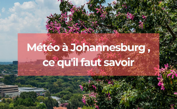 Météo à Johannesburg, ce qu'il faut savoir