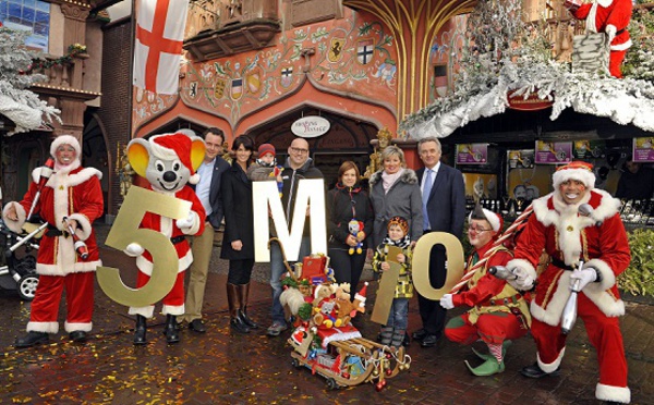 Europa Park dépasse les 5 millions de visiteurs en 2014