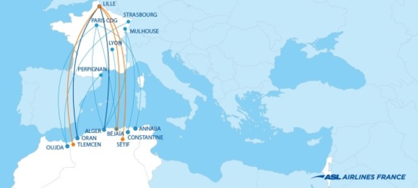 Lille : ASL Airlines France lance trois nouvelles lignes vers l’Algérie