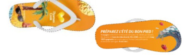 "Préparez l'été du bon pied" : Thomas Cook lance une opération de street-marketing