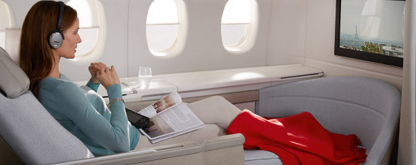 Air France inaugure sa nouvelle cabine La Première au départ de Paris-CDG