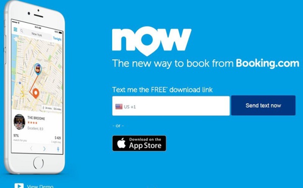 Booking Now : une appli mobile pour réserver son hébergement en dernière minute