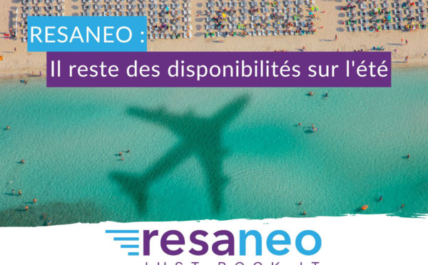 RESANEO : Il reste des disponibilités sur l’été