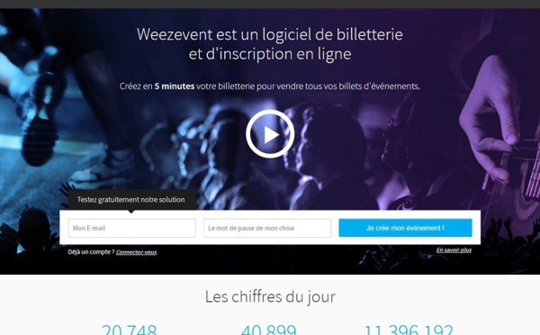 Vente Privée investit le capital de Weezevent