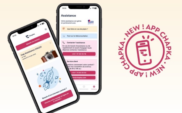 Chapka lance son application mobile