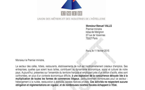 Paracommercialisme : l'UMIH demande au premier ministre de faire respecter la loi