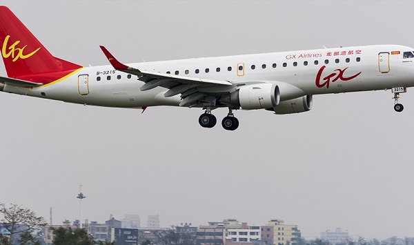 GX Airlines : nouvelle compagnie en Chine basée sur l'aéroport de Nanning