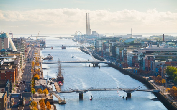 Des vols vers Dublin au départ de Rennes durant l'automne 2023