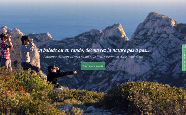 EcoBalade : une appli pour mettre en valeur l'écosystème des territoires !