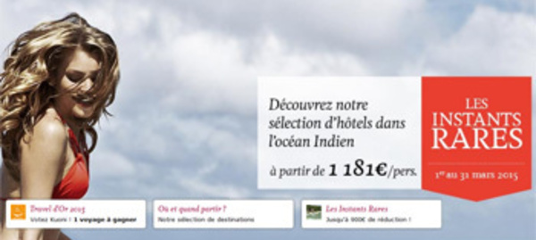 Kuoni lance ses "instants rares"