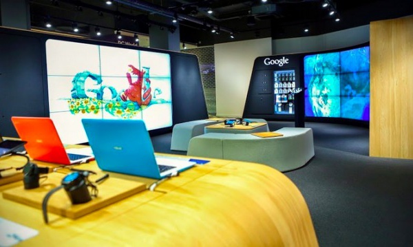 Google ouvre une première boutique physique à Londres