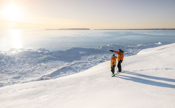 Première : Le fleuve Saint-Laurent au cœur de l’hiver boréal