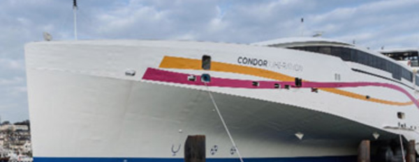 Condor Ferries : le nouveau trimaran entrera en service vendredi 27 mars
