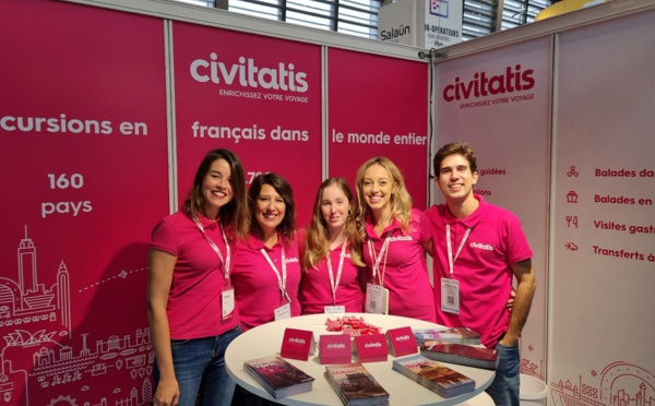 La plateforme d’activités et de visites guidées de Civitatis a conquis les agences de voyages à l’IFTM Top Resa