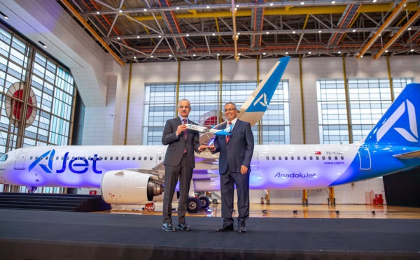 Turkish Airlines : AnadoluJet devient AJet