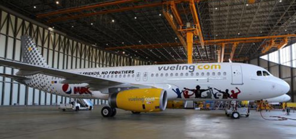 Vueling : plus de 60 avions seront équipés de prises électriques d'ici 5 ans