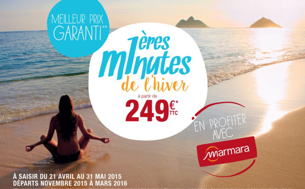Marmara : ouverture des ventes de l'hiver 2015-2016