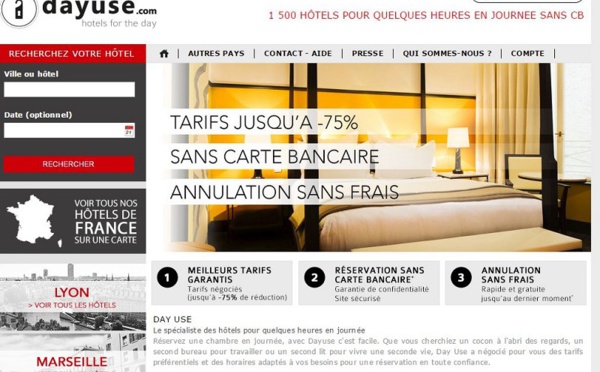 Day Use a industrialisé le concept de location de chambres d’hôtel à l’heure