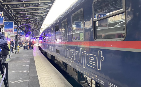 Cette nouvelle ligne Nightjet relie Berlin et Vienne à Paris mais aussi Berlin et Vienne à Bruxelles - AB