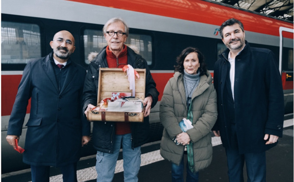 Trenitalia a transporté son 2 millionième voyageur le 8 décembre dernier - Photo Trenitalia