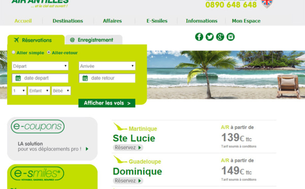 Air Antilles Express : les PNC en grève du 7 au 17 mai 2015