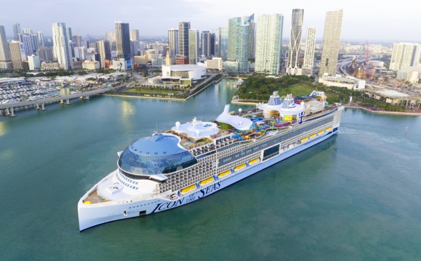 Icon of the Seas quitte Miami pour sa première croisière