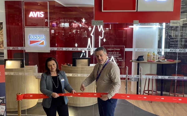 Inauguration de la nouvelle agence Avis en Gare de Marne-la-Vallée - AB