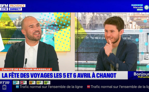 La Fête des Voyages à l'honneur sur BFM TV