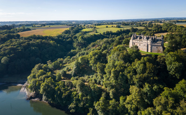 Le domaine de la Roche-Jagu et le Trieux © Emmanuel Berthier