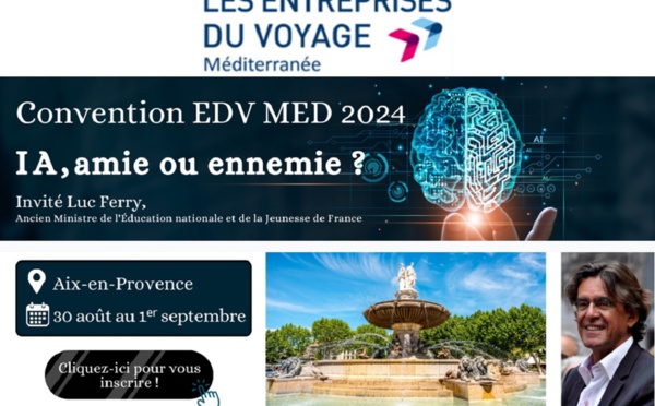 Luc Ferry, invité de la convention EDV Med 2024