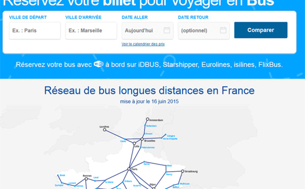 Autocar : KelBillet lance KelBus.fr
