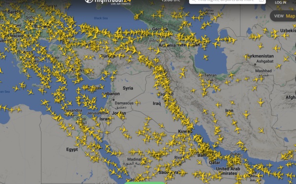 Attaque Iran - Israël : les compagnies aériennes adaptent leur programme de vols