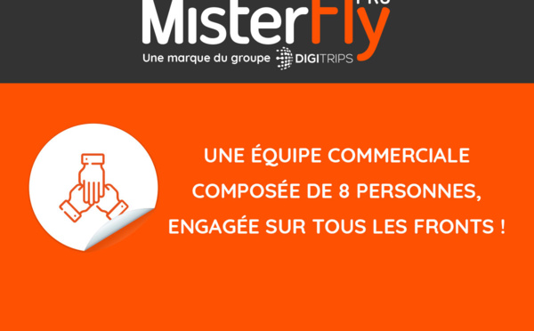 MisterFly : Une équipe commerciale engagée sur tous les fronts