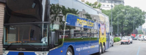 megabus.com lance une ligne Milan, Turin, Lyon, Paris, Lille et Londres