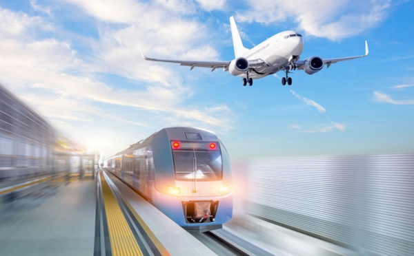 Si le recours au train progresse dans les déplacements d’affaires, peut-on opposer l’aérien au ferroviaire ? @depositphotos/aapsky1 