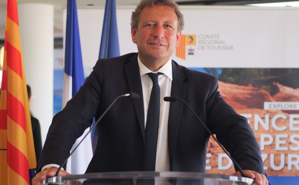 François de Canson réélu président du CRT Provence-Alpes-Côte d'Azur - photo C. Gensollen.