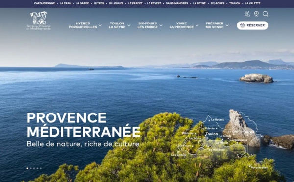 Le tout nouveau site de la destination Provence est des a présent en ligne - Provence Méditerranée