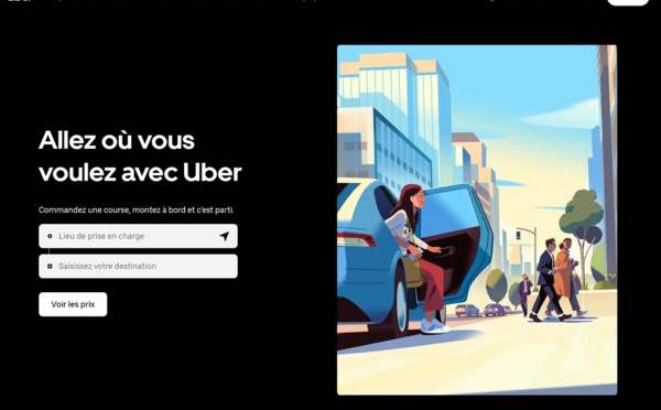 Aujourd’hui Uber France compte 40 000 chauffeurs, contre 30 000 avant le Covid - @capture d’écran Uber France