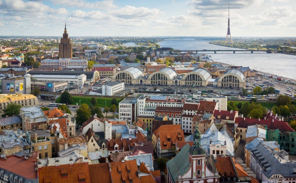 Riga, le phare de la Baltique