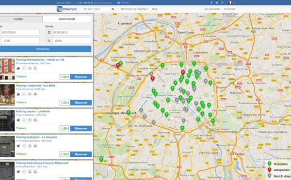 OnePark ou comment générer des revenus avec des places de parking vacantes