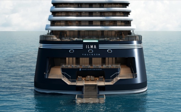 L’Ilma (Ritz-Carlton) a été livré par les Chantiers de l’Atlantique