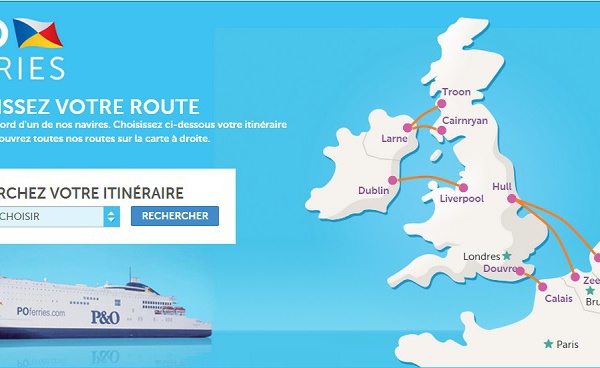 Manche : P&amp;O Ferries bat des records de trafic au mois d'août 2015